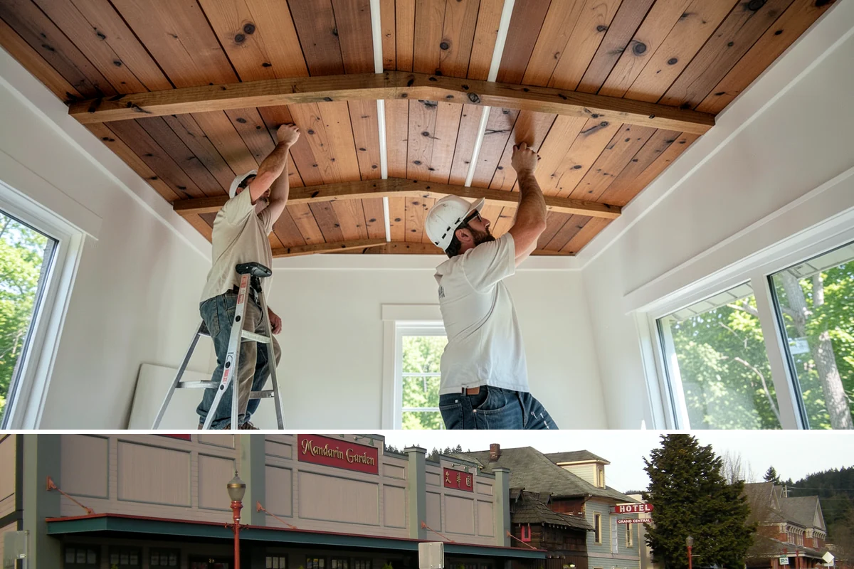 Basement Home Theater in Issaquah, King County, WA - Theater builds are entirely indoors, making them a perfect winter project.