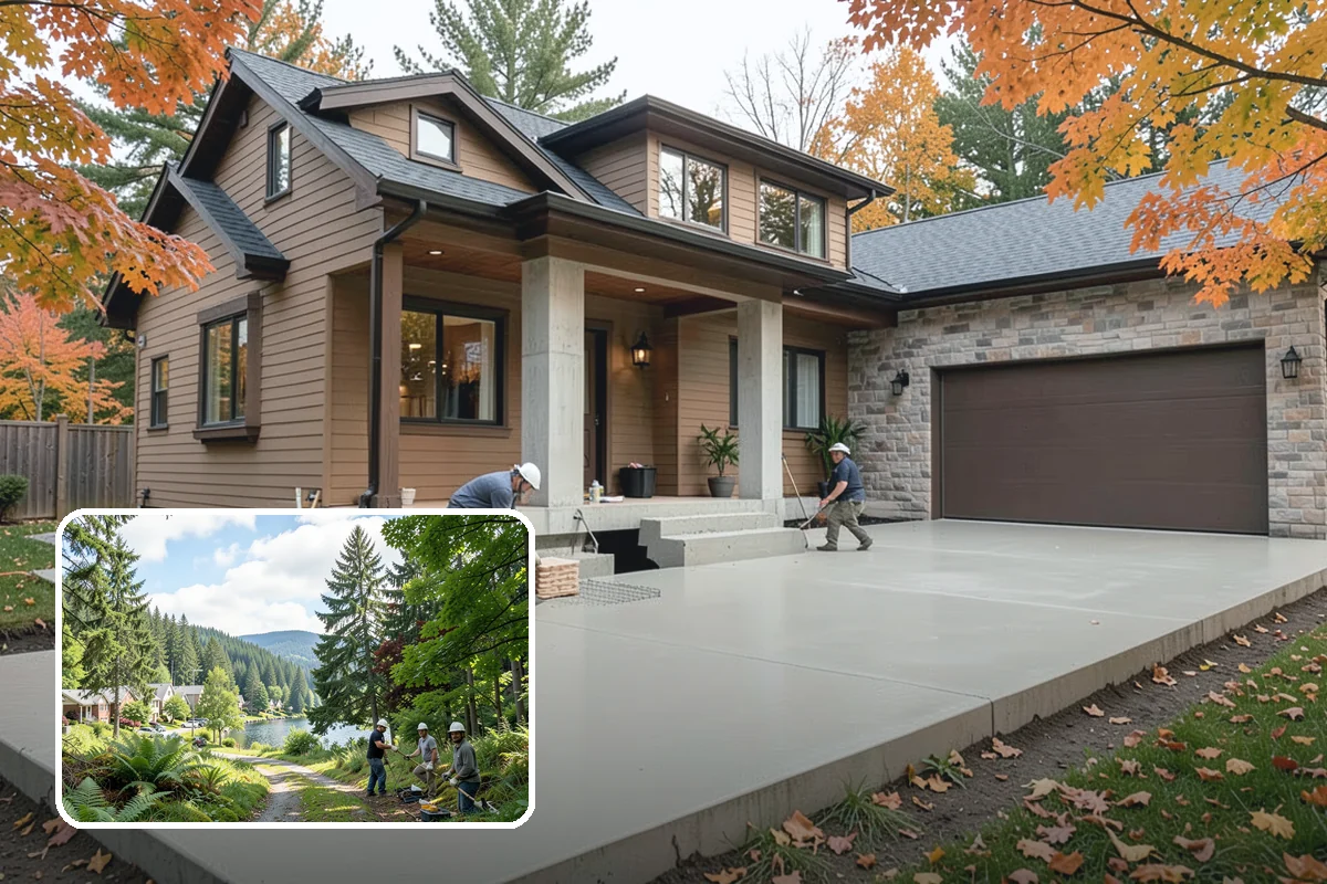 Basement Home Theater in Lake Forest Park, King County, WA - Uses the basement's natural darkness and quiet