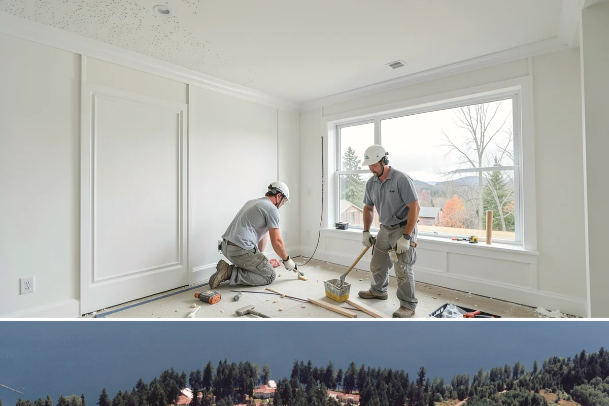 Basement Home Theater in Lakewood, Pierce County, WA - Theater builds are entirely indoors, making them a perfect winter project.