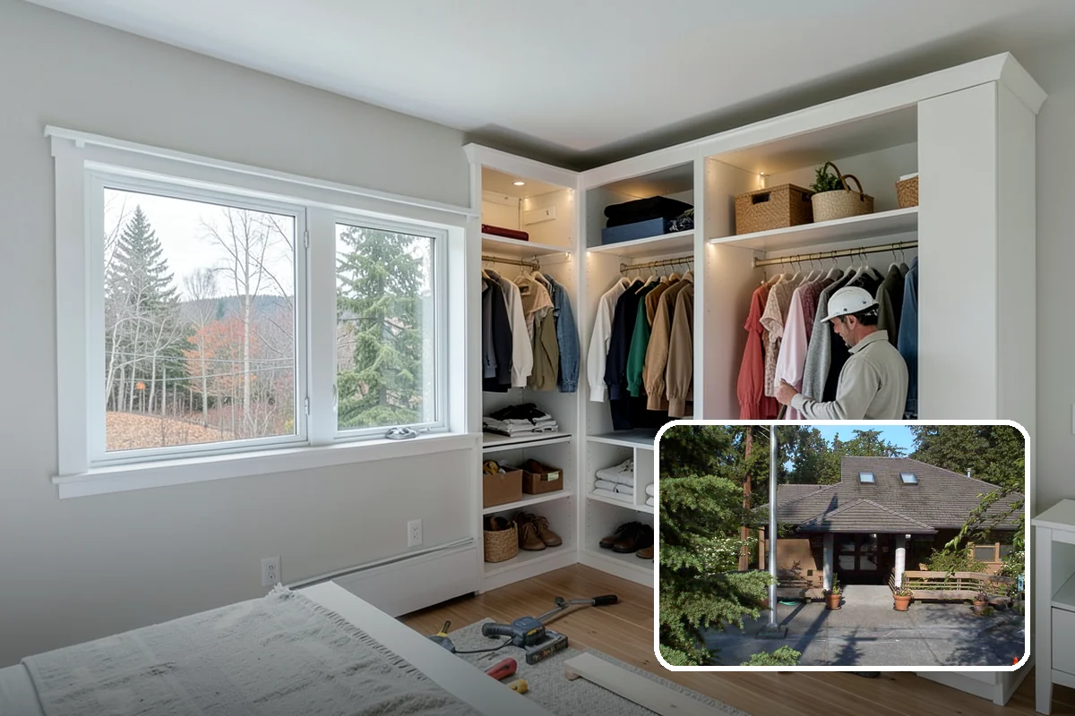 Basement Home Theater in Yarrow Point, King County, WA - Uses the basement's natural darkness and quiet