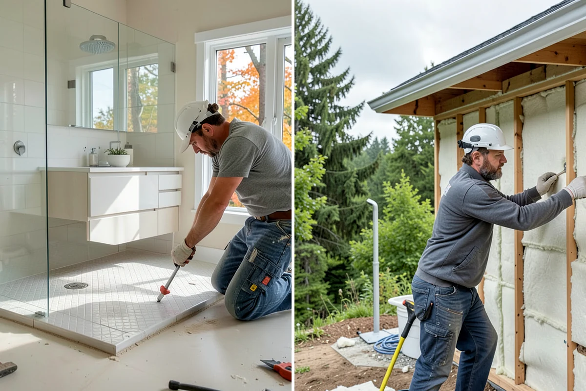 Basement Insulation in Arlington, Snohomish County, WA - Inspect walls, rim joists, and moisture