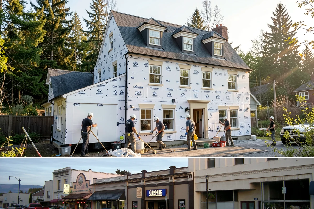 Basement Insulation in Burlington, Skagit County, WA - Insulating before winter delivers immediate comfort and energy savings during the coldest months.