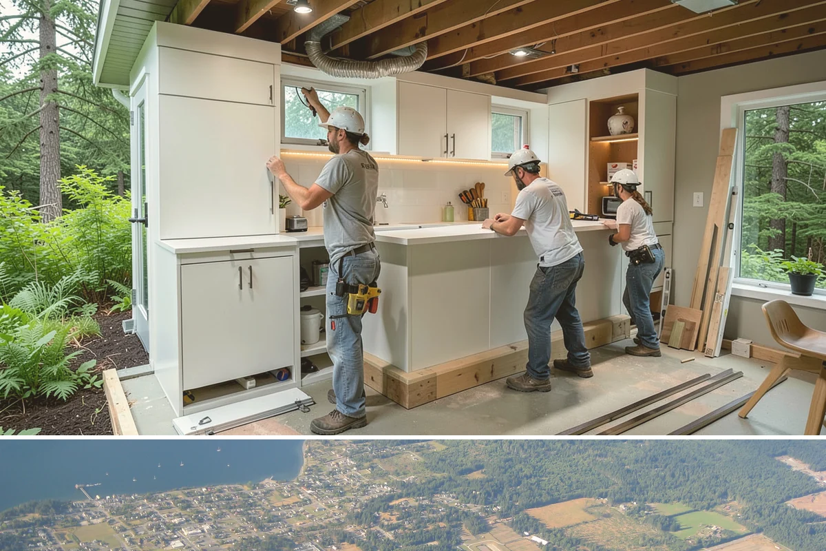 Basement Insulation in Coupeville, Island County, WA - Insulating before winter delivers immediate comfort and energy savings during the coldest months.
