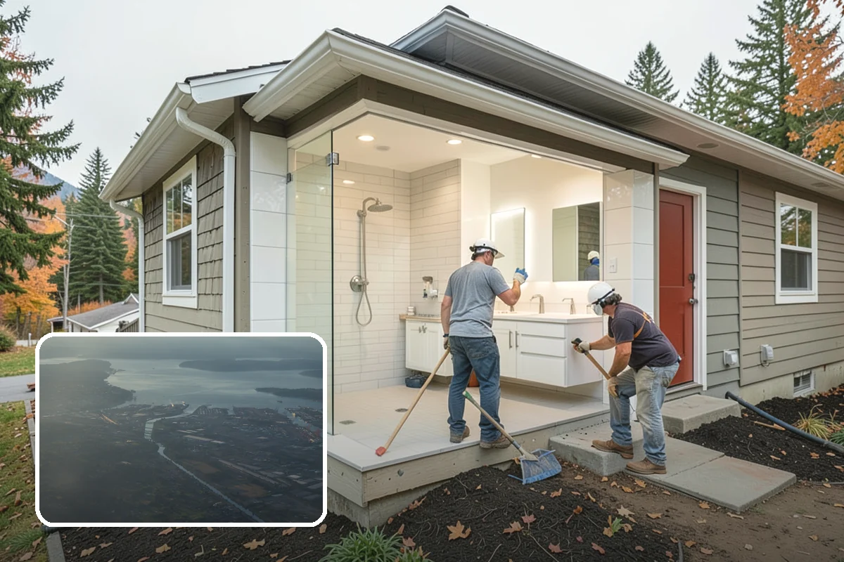 Basement Insulation in Fife, Pierce County, WA - Warms up a cold basement
