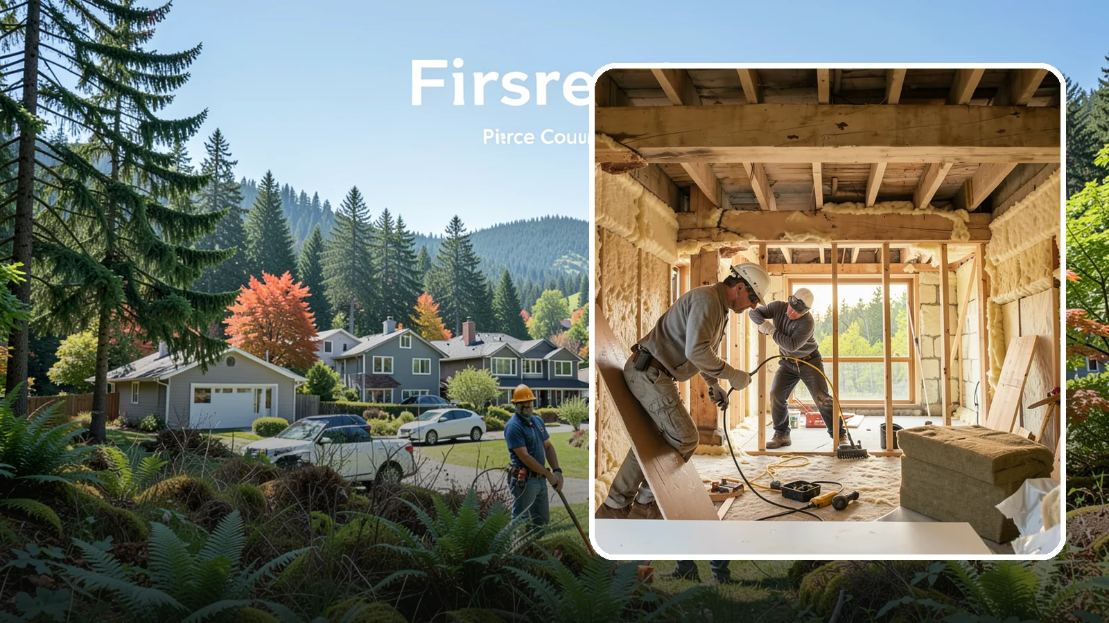 Basement Insulation in Fircrest, Pierce County, WA - Basement insulation improves warmth and energy efficiency while managing below-grade vapor correctly.