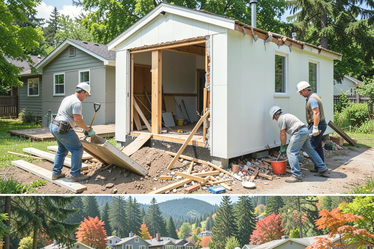 Basement Insulation in Fircrest, Pierce County, WA - Insulating before winter delivers immediate comfort and energy savings during the coldest months.
