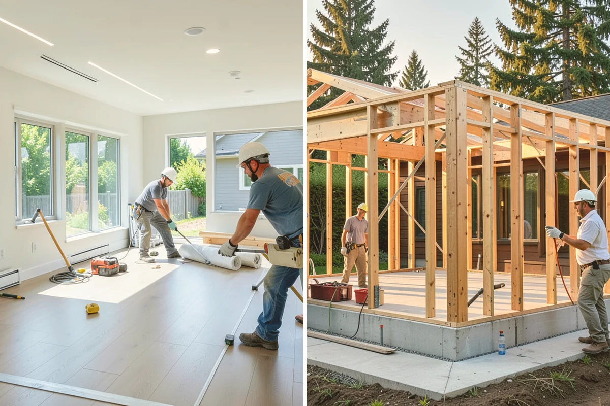 Basement Insulation in Newcastle, King County, WA - Inspect walls, rim joists, and moisture
