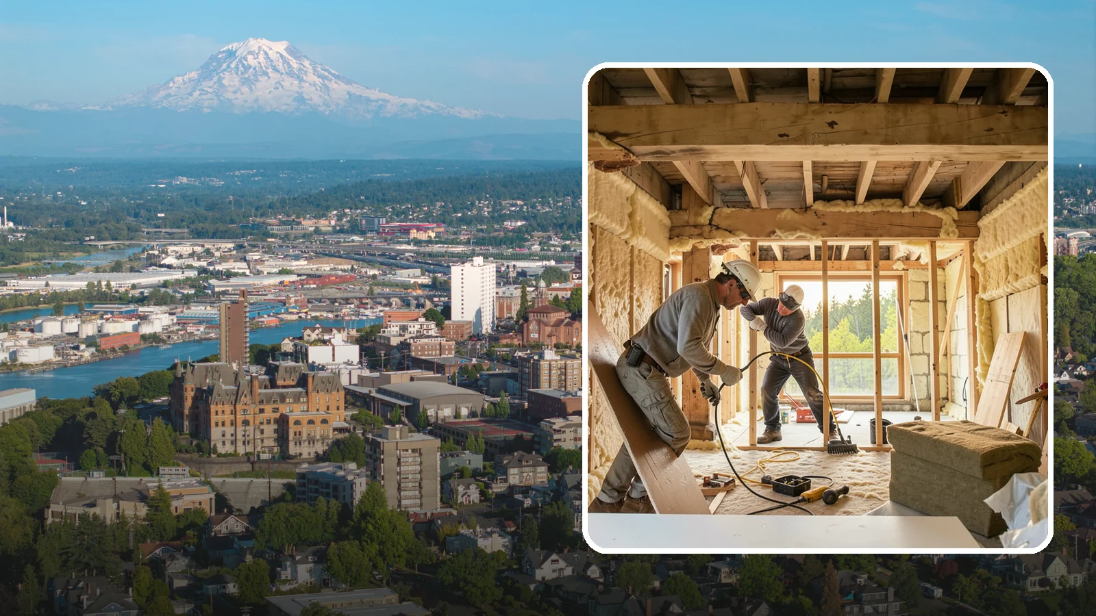 Basement Insulation in Tacoma, Pierce County, WA - Basement insulation improves warmth and energy efficiency while managing below-grade vapor correctly.