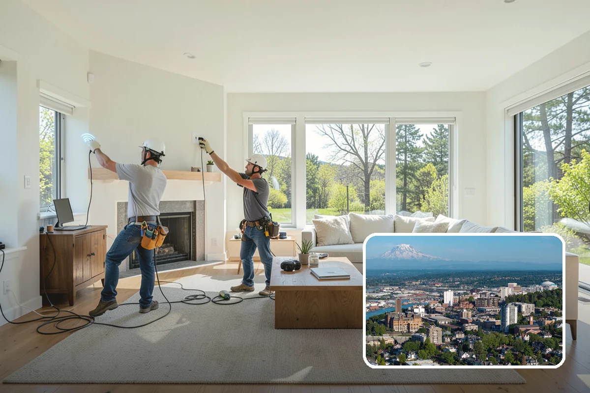 Basement Insulation in Tacoma, Pierce County, WA - Warms up a cold basement