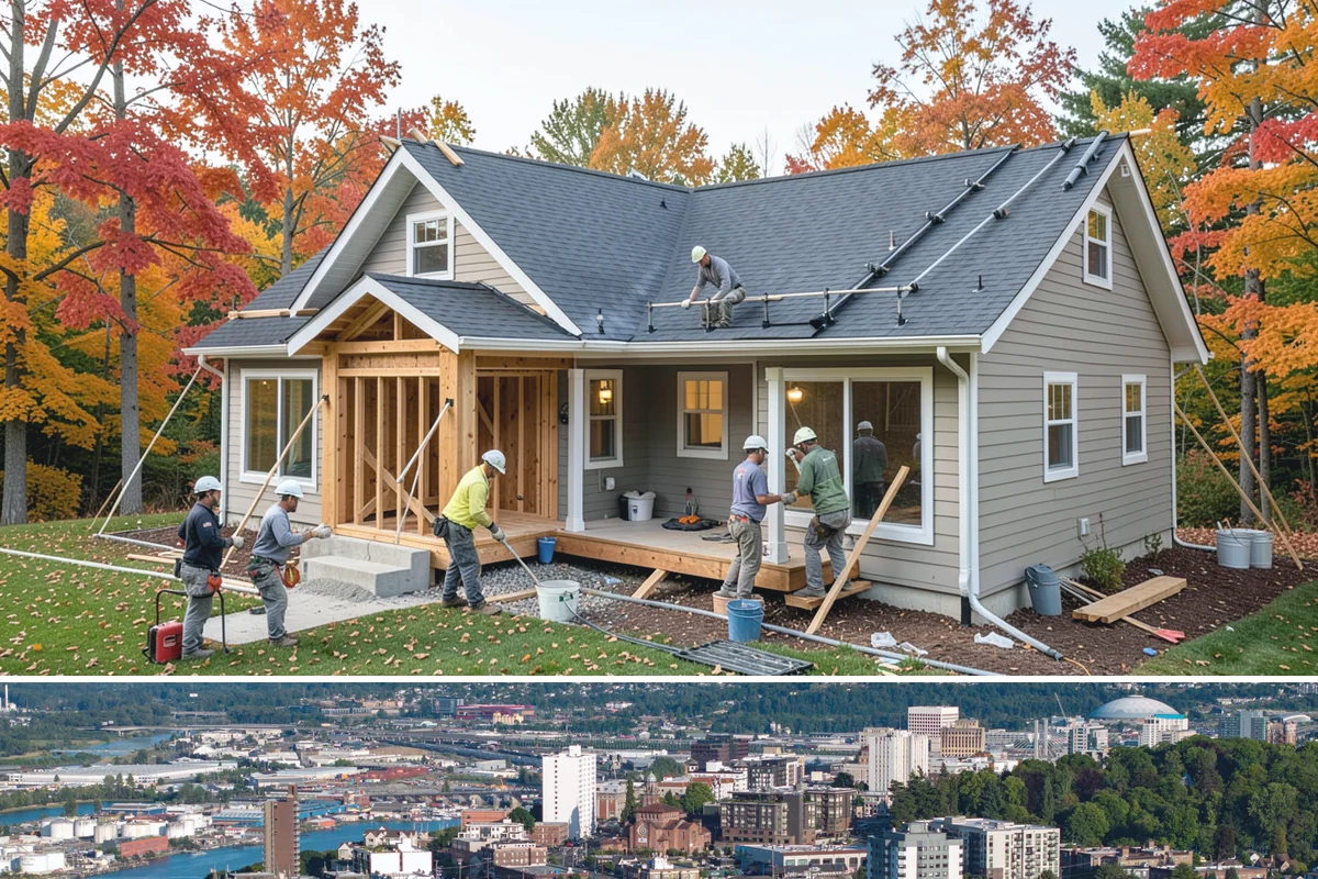 Basement Insulation in Tacoma, Pierce County, WA - Insulating before winter delivers immediate comfort and energy savings during the coldest months.