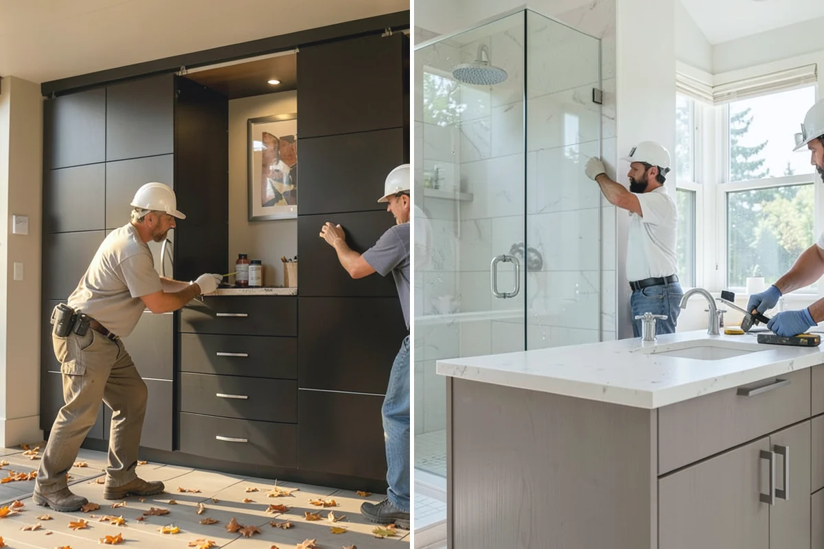 Basement Kitchenette in Bonney Lake, Pierce County, WA - Plan the kitchenette layout and utilities