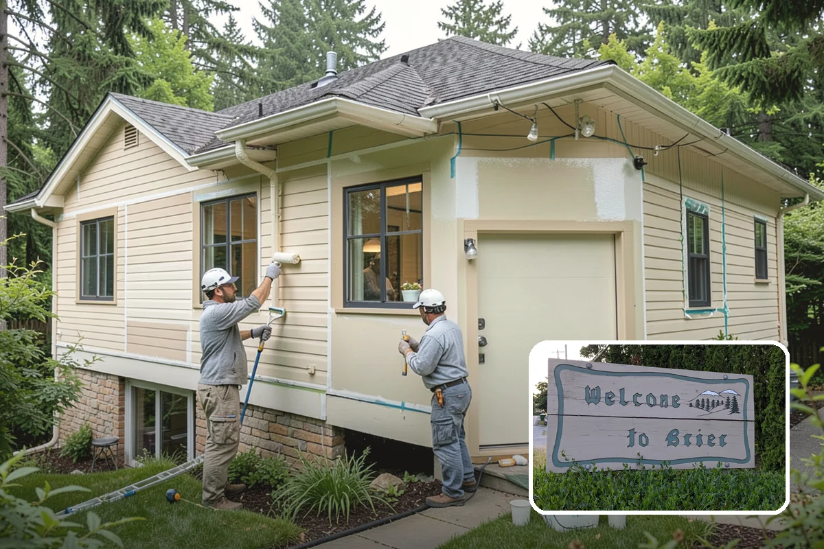 Basement Kitchenette in Brier, Snohomish County, WA - Makes a basement suite self-contained