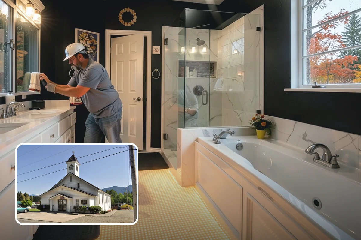 Basement Kitchenette in Concrete, Skagit County, WA - Makes a basement suite self-contained