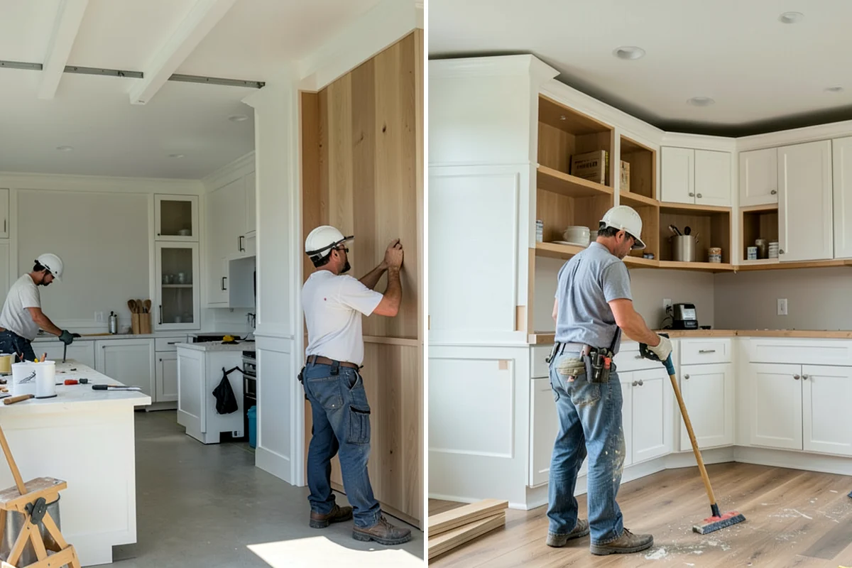 Basement Kitchenette in Concrete, Skagit County, WA - Plan the kitchenette layout and utilities