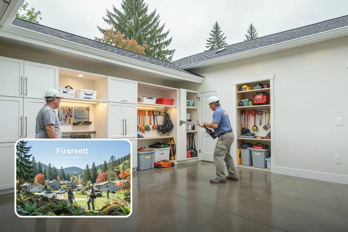 Basement Kitchenette in Fircrest, Pierce County, WA - Makes a basement suite self-contained