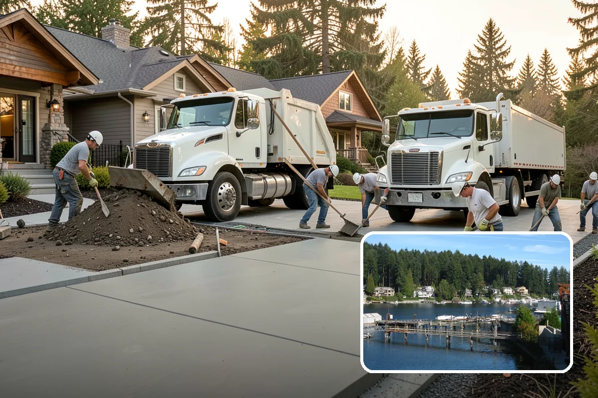 Basement Kitchenette in Gig Harbor, Pierce County, WA - Makes a basement suite self-contained