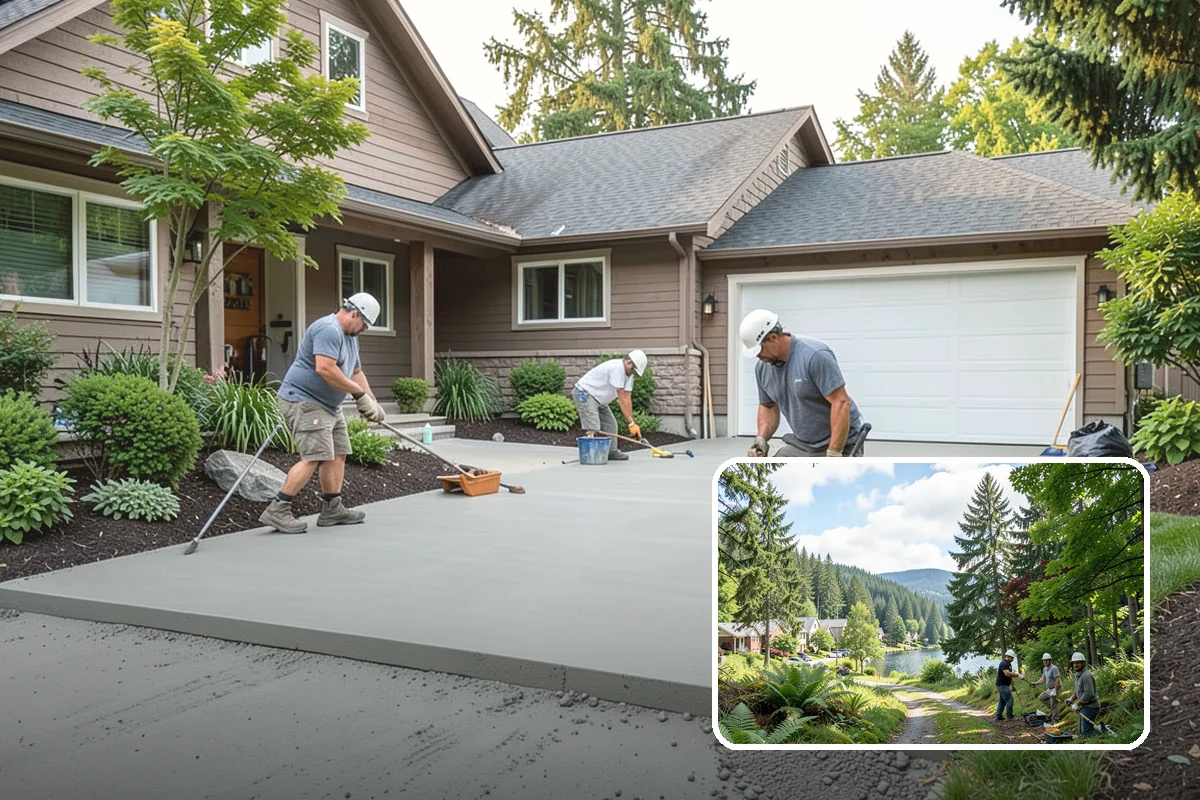 Basement Kitchenette in Lake Forest Park, King County, WA - Makes a basement suite self-contained