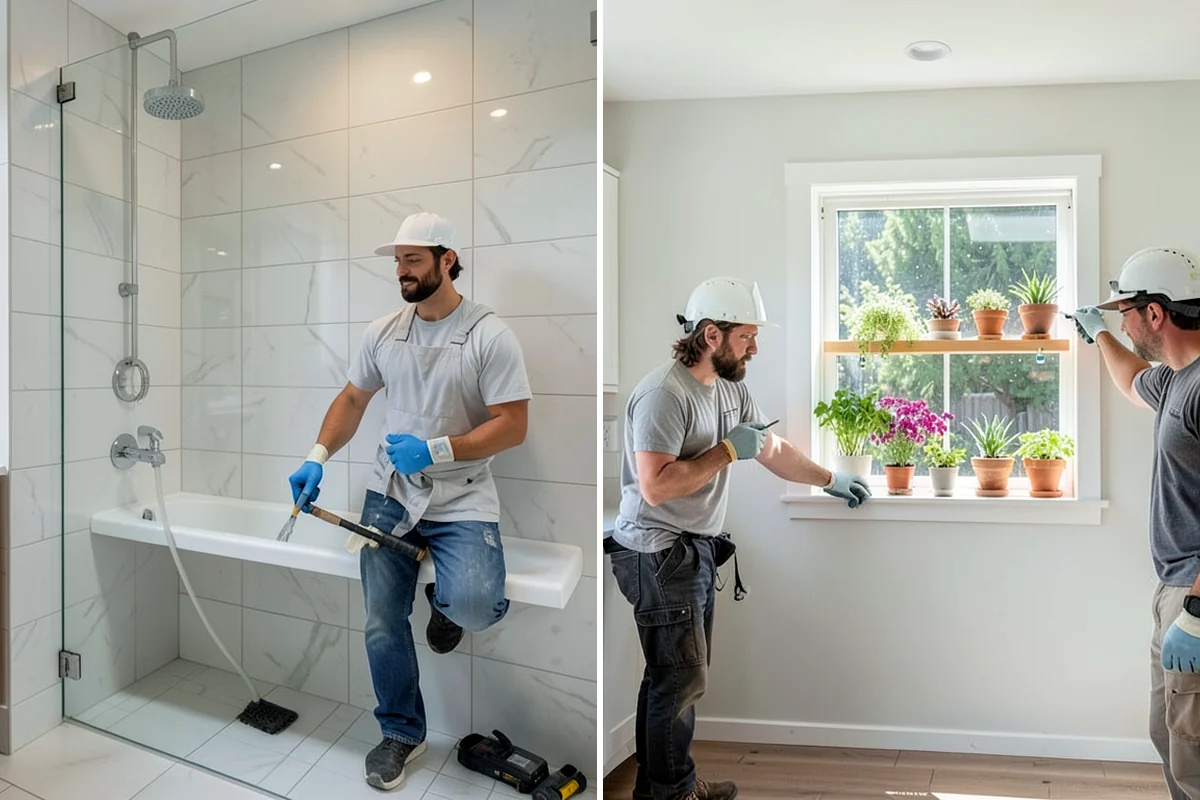 Basement Kitchenette in Lake Forest Park, King County, WA - Plan the kitchenette layout and utilities