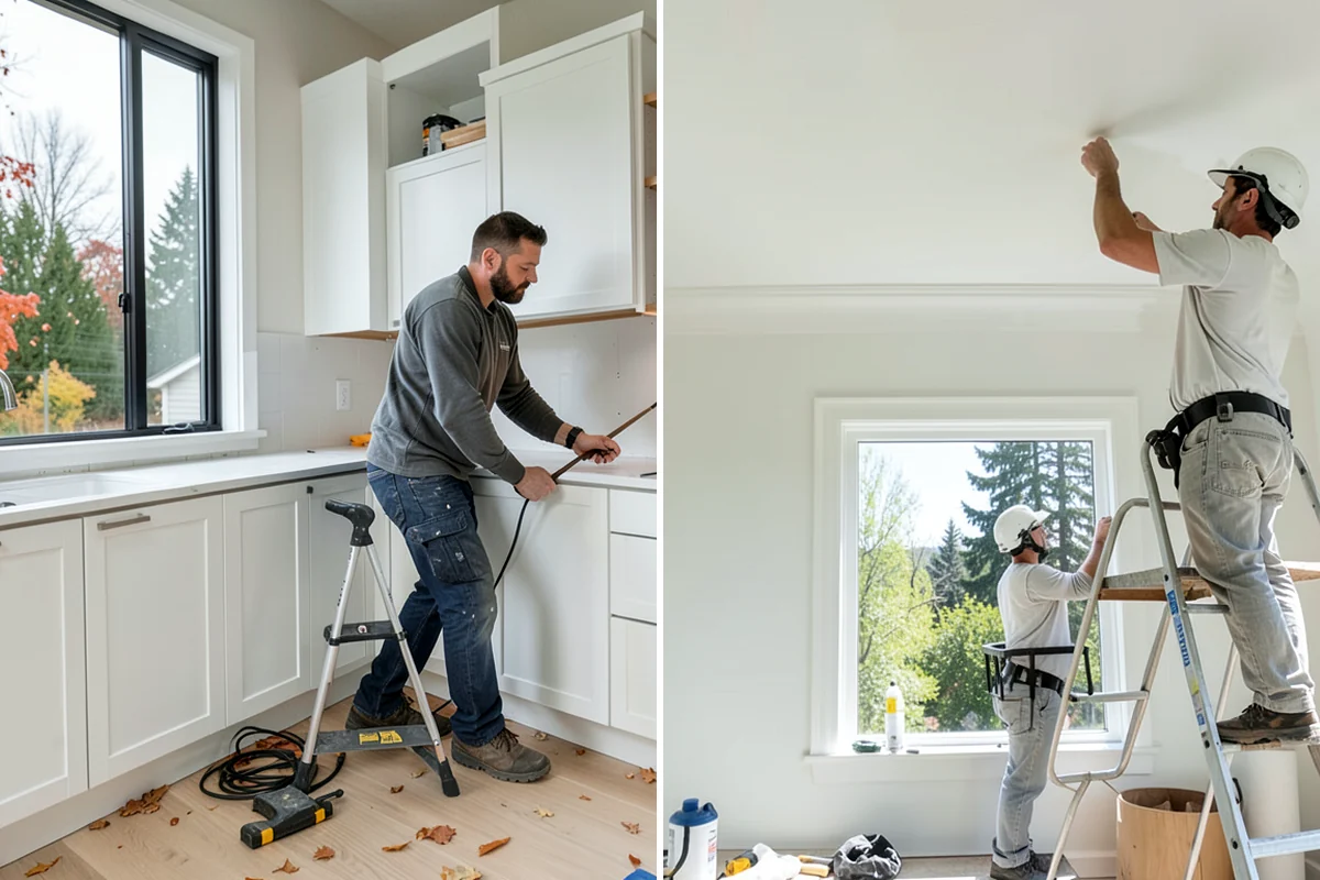 Basement Kitchenette in Lakewood, Pierce County, WA - Plan the kitchenette layout and utilities