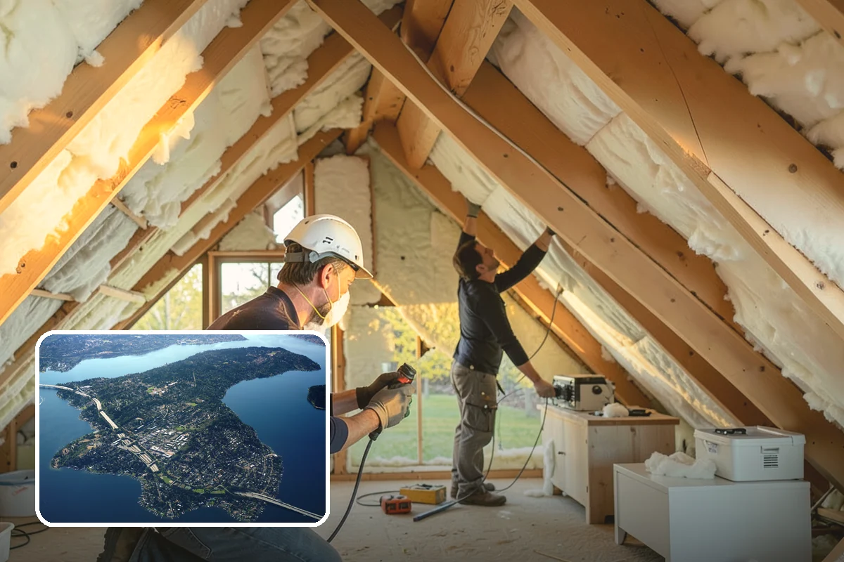 Basement Kitchenette in Mercer Island, King County, WA - Makes a basement suite self-contained