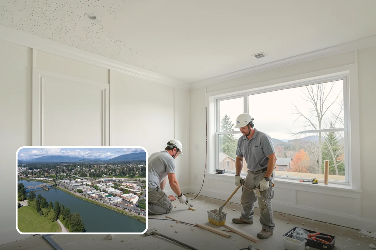 Basement Kitchenette in Mount Vernon, Skagit County, WA - Makes a basement suite self-contained