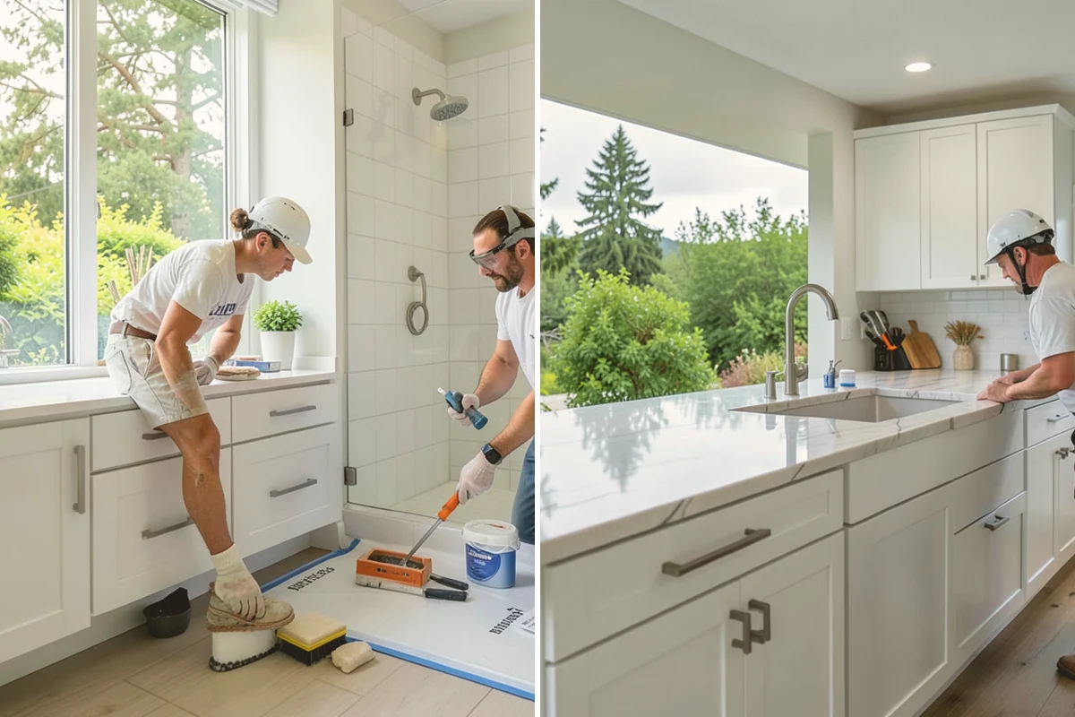 Basement Kitchenette in Mount Vernon, Skagit County, WA - Plan the kitchenette layout and utilities