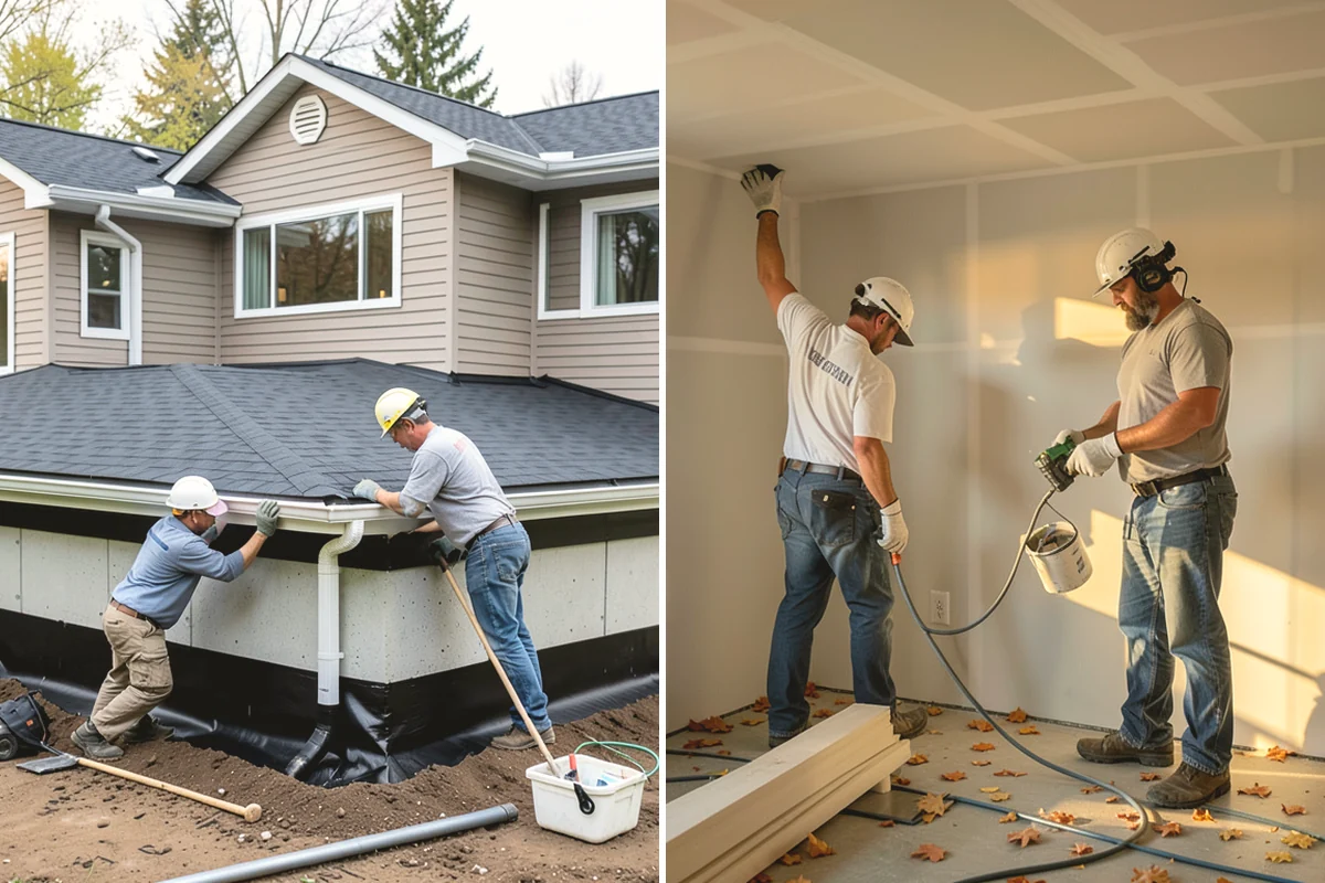 Basement Kitchenette in Mukilteo, Snohomish County, WA - Plan the kitchenette layout and utilities