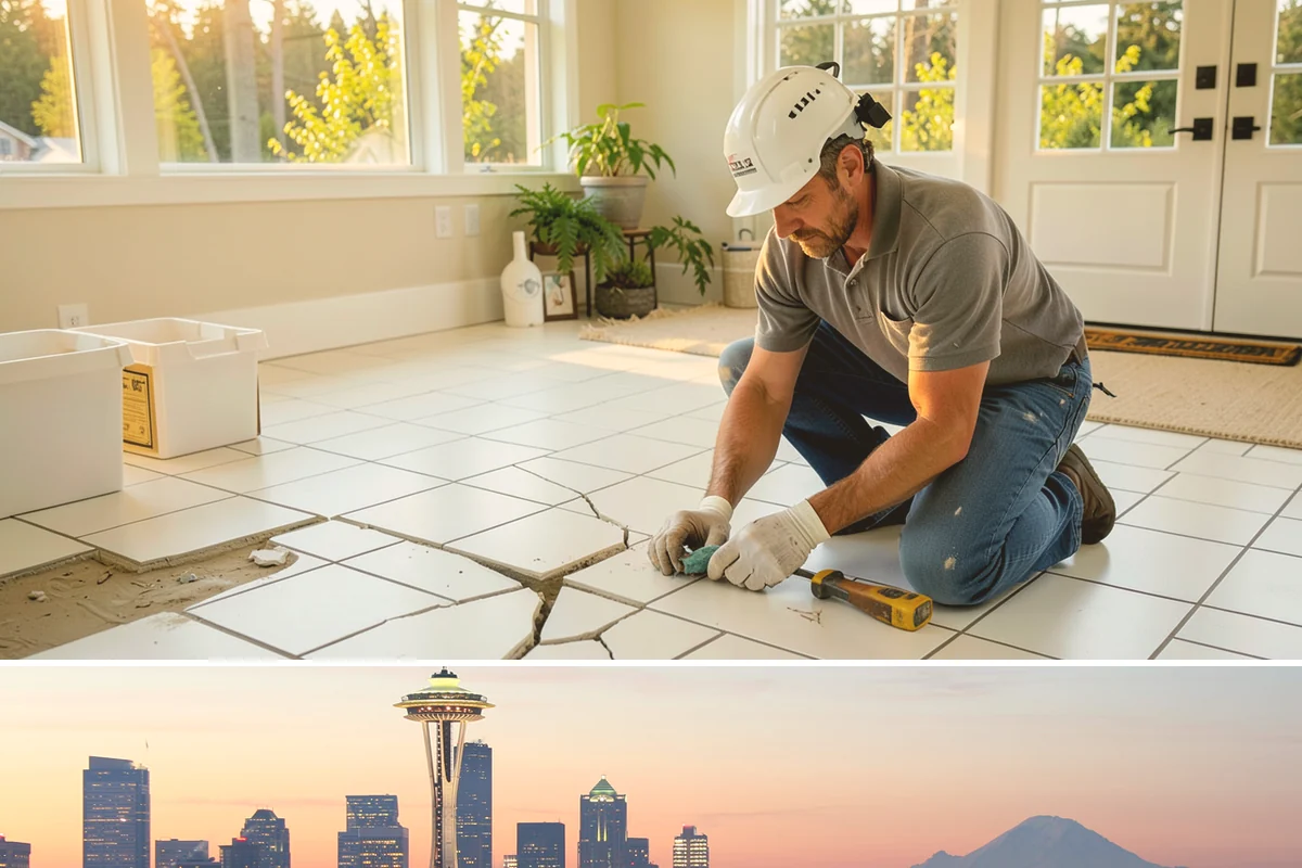 Basement Kitchenette in Seattle, King County, WA - Kitchenette installation is indoor work and fits neatly into the rainy-season schedule.