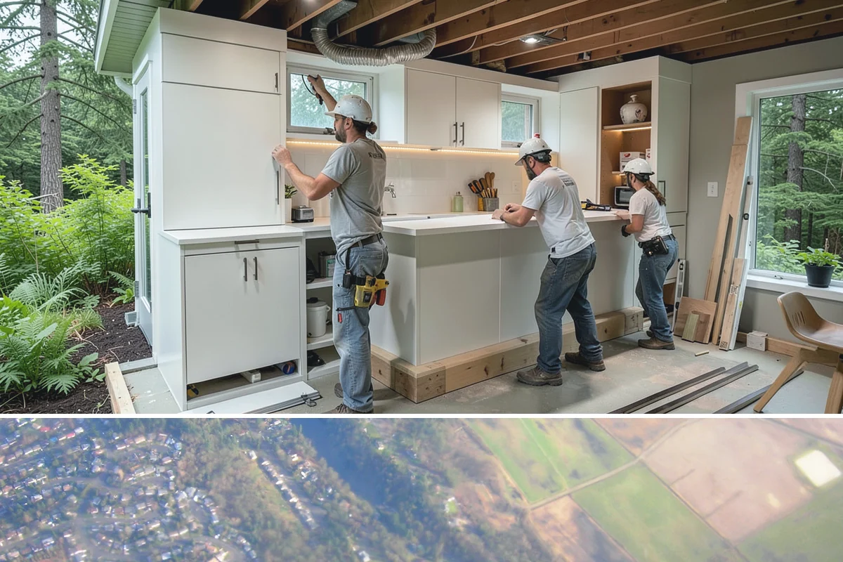 Basement Remodeling in Algona, King County, WA - Because the work is indoors, basement remodeling is well suited to the wetter fall and winter season.