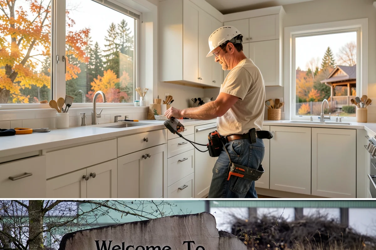 Basement Remodeling in Buckley, Pierce County, WA - Because the work is indoors, basement remodeling is well suited to the wetter fall and winter season.