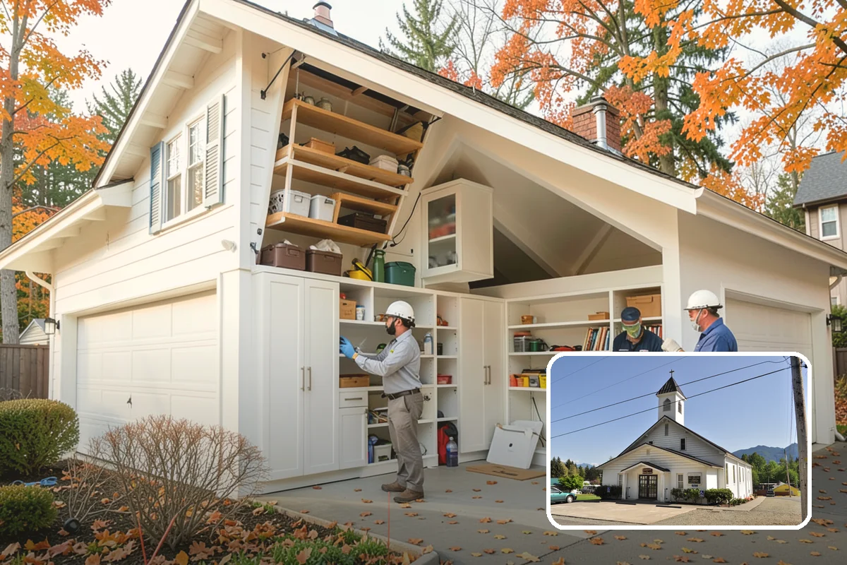 Basement Remodeling in Concrete, Skagit County, WA - Modernizes an outdated lower level