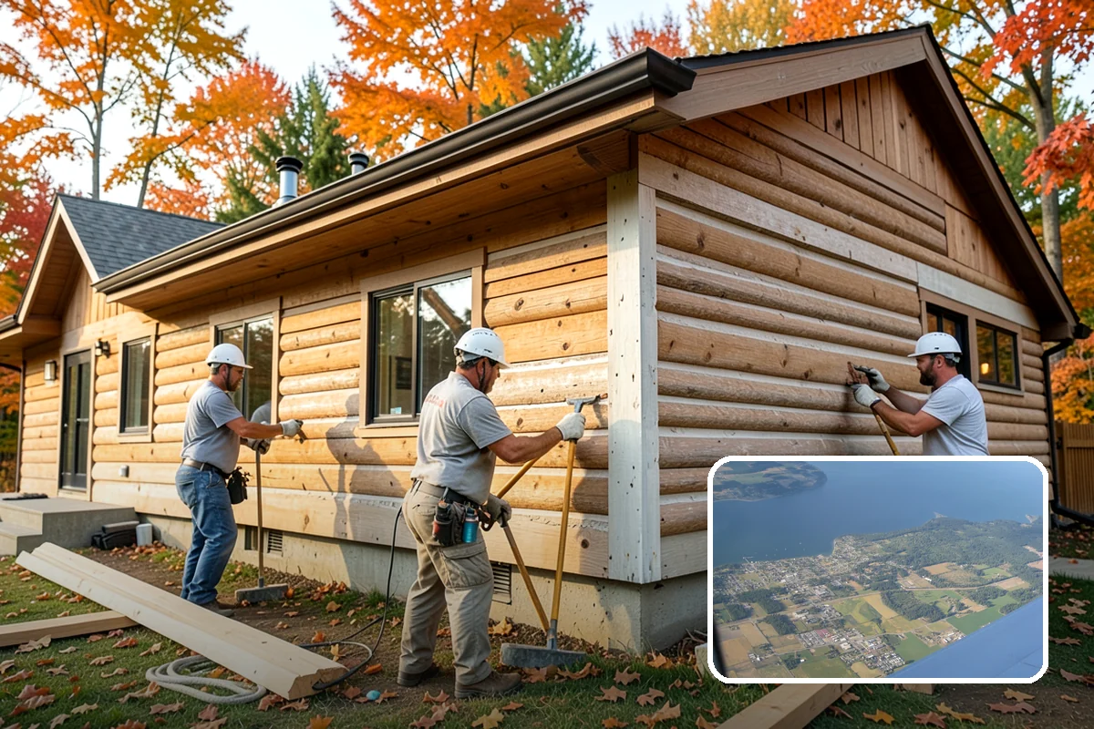 Basement Remodeling in Coupeville, Island County, WA - Modernizes an outdated lower level