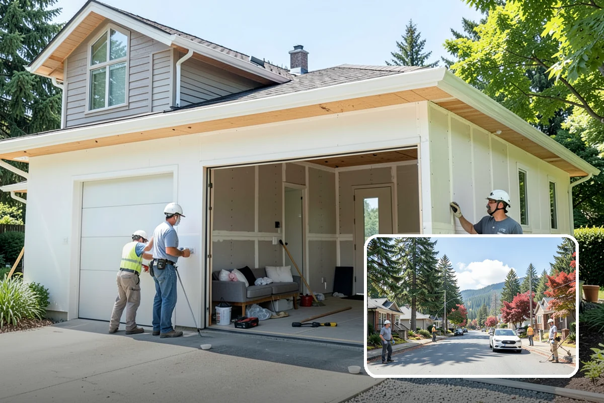 Basement Remodeling in Hunts Point, King County, WA - Modernizes an outdated lower level