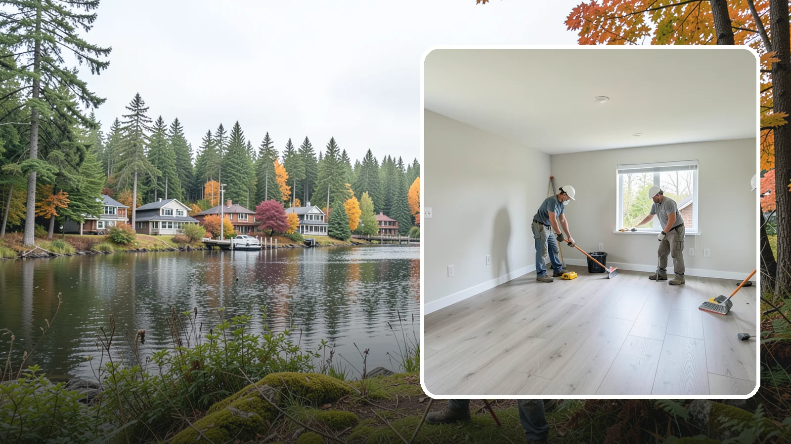 Basement Remodeling in La Conner, Skagit County, WA - Basement remodeling updates an already-finished lower level with a new layout, finishes, and function.