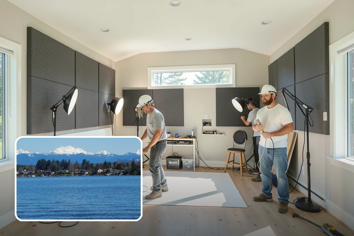 Basement Remodeling in Lake Stevens, Snohomish County, WA - Modernizes an outdated lower level