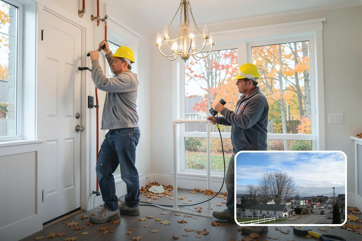 Basement Remodeling in Langley, Island County, WA - Modernizes an outdated lower level
