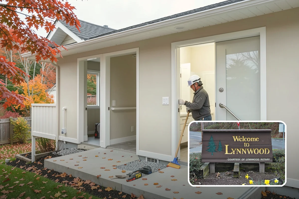 Basement Remodeling in Lynnwood, Snohomish County, WA - Modernizes an outdated lower level