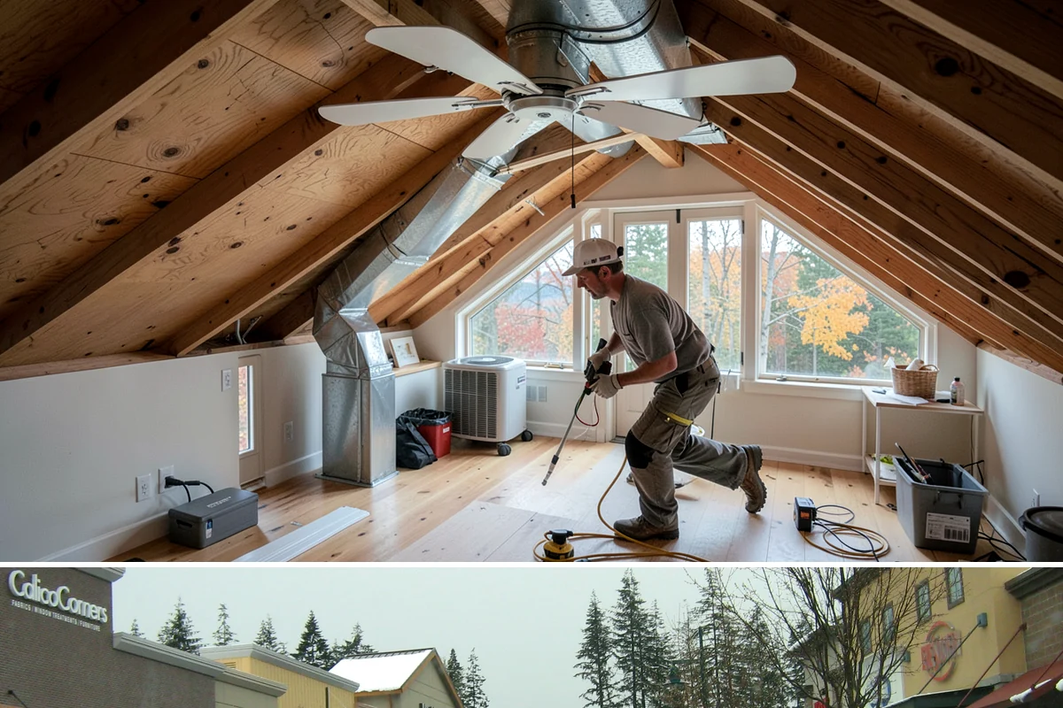Basement Remodeling in Mill Creek, Snohomish County, WA - Because the work is indoors, basement remodeling is well suited to the wetter fall and winter season.