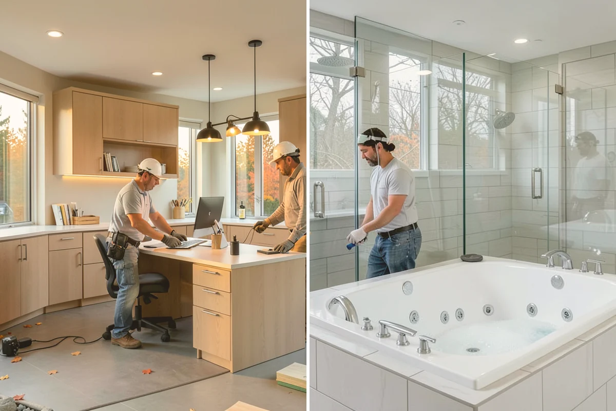Basement Remodeling in Milton, King County, WA - Evaluate the existing finish and layout