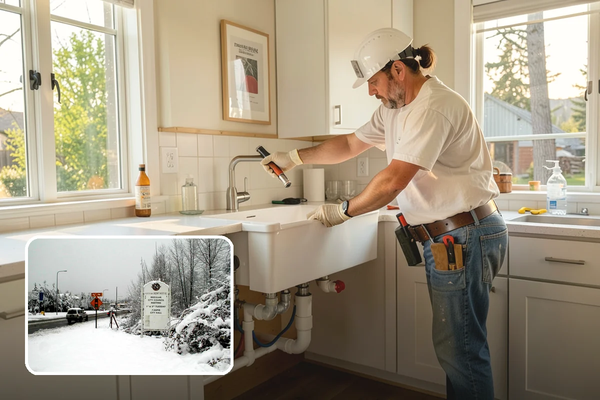 Basement Remodeling in Newcastle, King County, WA - Modernizes an outdated lower level