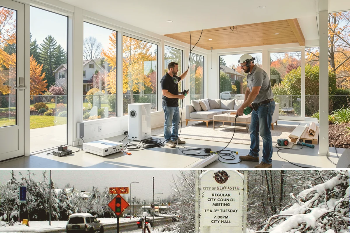 Basement Remodeling in Newcastle, King County, WA - Because the work is indoors, basement remodeling is well suited to the wetter fall and winter season.