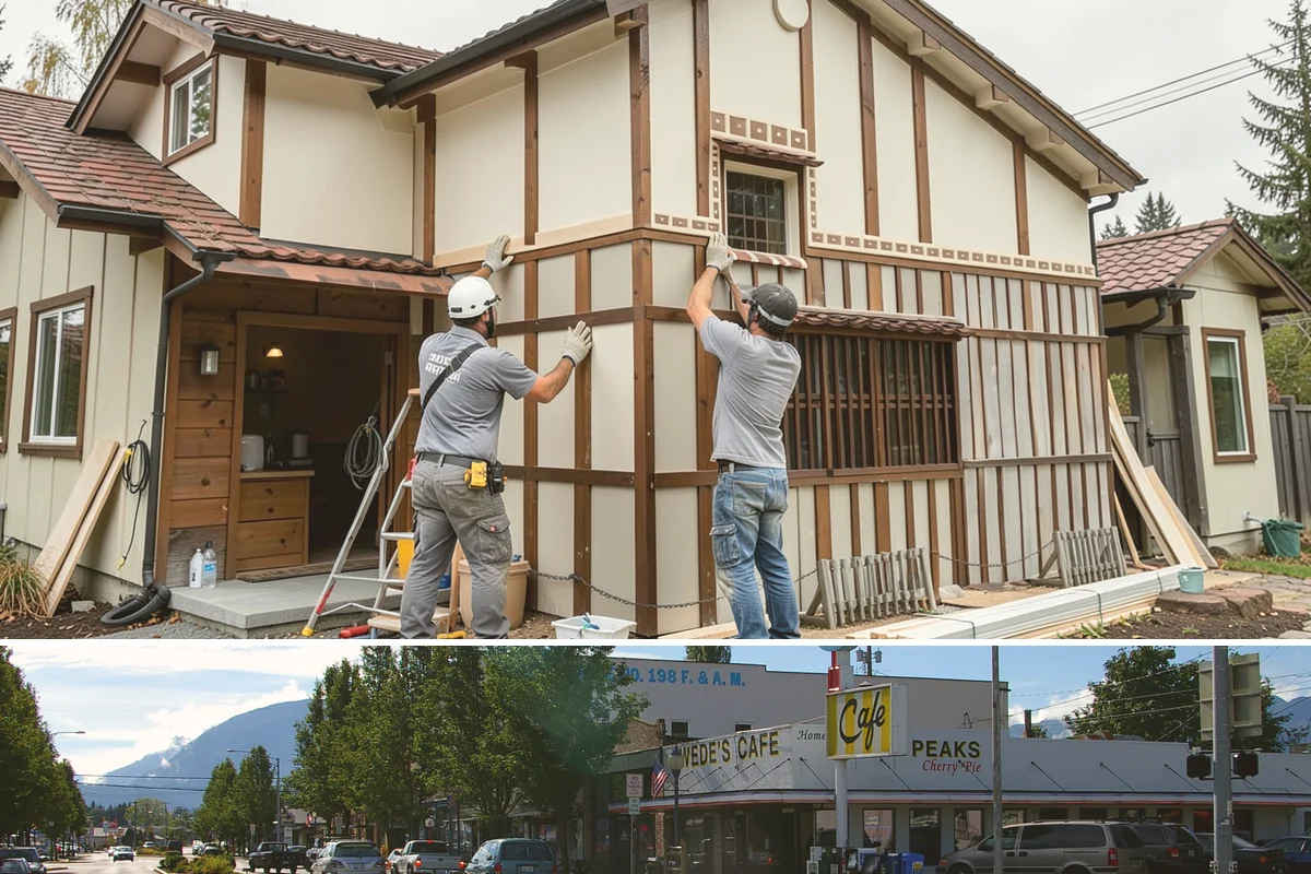 Basement Remodeling in North Bend, King County, WA - Because the work is indoors, basement remodeling is well suited to the wetter fall and winter season.
