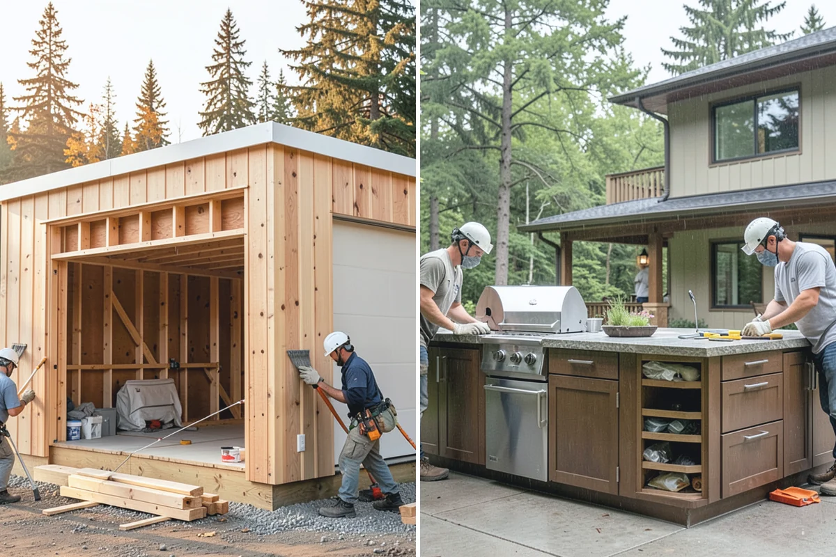 Basement Remodeling in Redmond, King County, WA - Evaluate the existing finish and layout