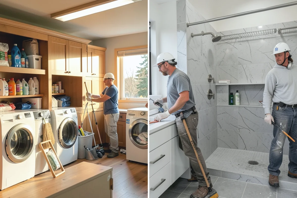 Basement Remodeling in Renton, King County, WA - Evaluate the existing finish and layout