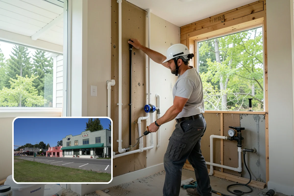 Basement Remodeling in Snoqualmie, King County, WA - Modernizes an outdated lower level