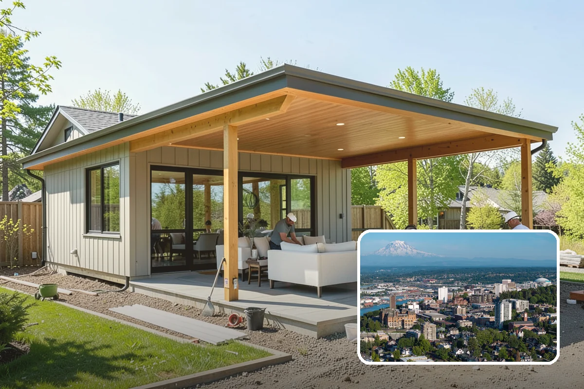 Basement Remodeling in Tacoma, Pierce County, WA - Modernizes an outdated lower level