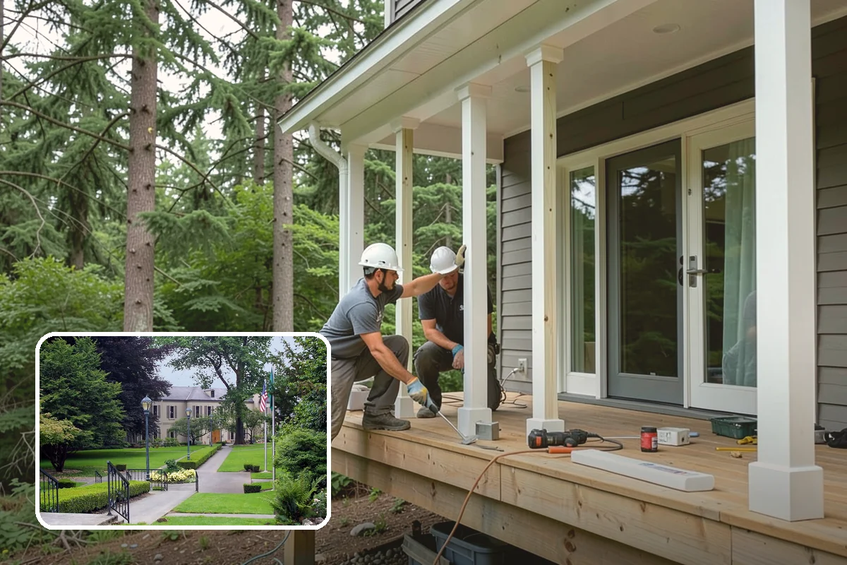Basement Remodeling in Woodinville, King County, WA - Modernizes an outdated lower level