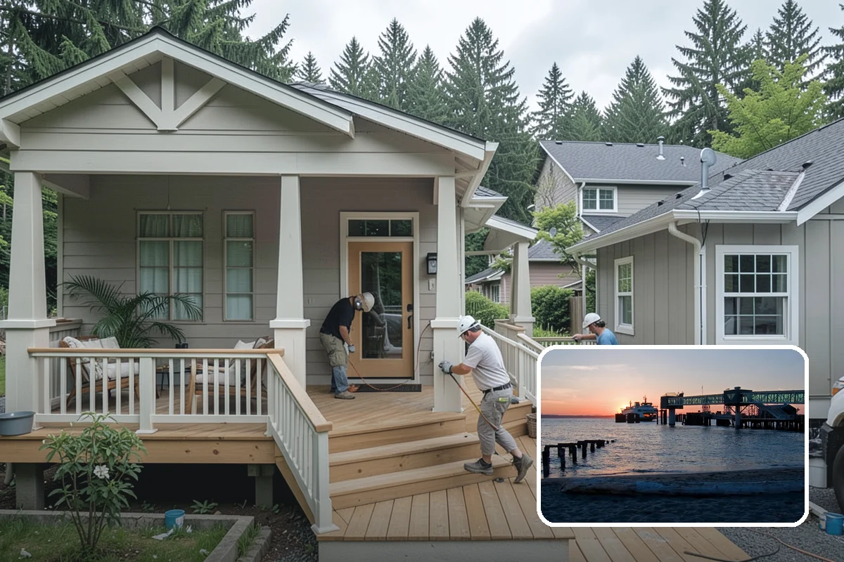 Basement Waterproofing in Edmonds, Snohomish County, WA - Stops active water intrusion