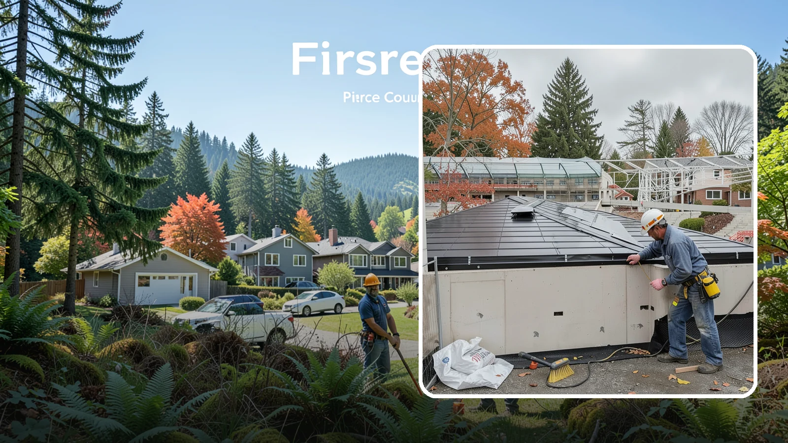 Basement Waterproofing in Fircrest, Pierce County, WA - Basement waterproofing stops water intrusion and manages moisture to keep your lower level dry.