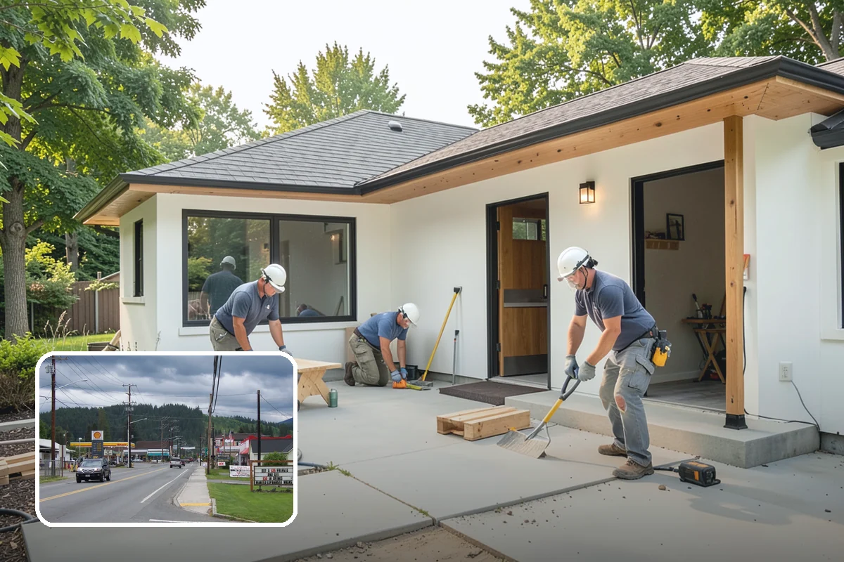 Basement Waterproofing in Granite Falls, Snohomish County, WA - Stops active water intrusion